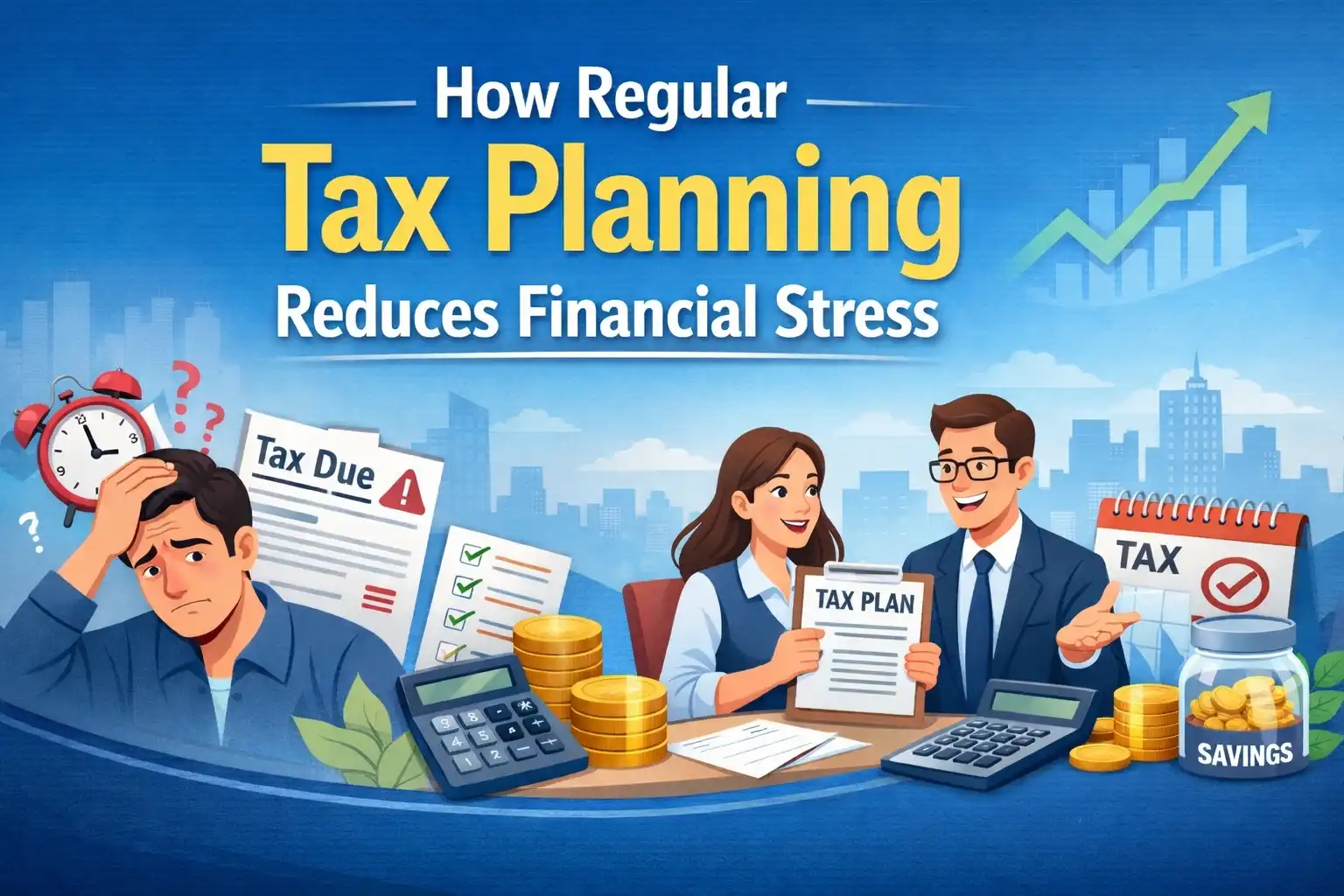 How Regular Tax Planning Reduces Financial Stress GSCCA