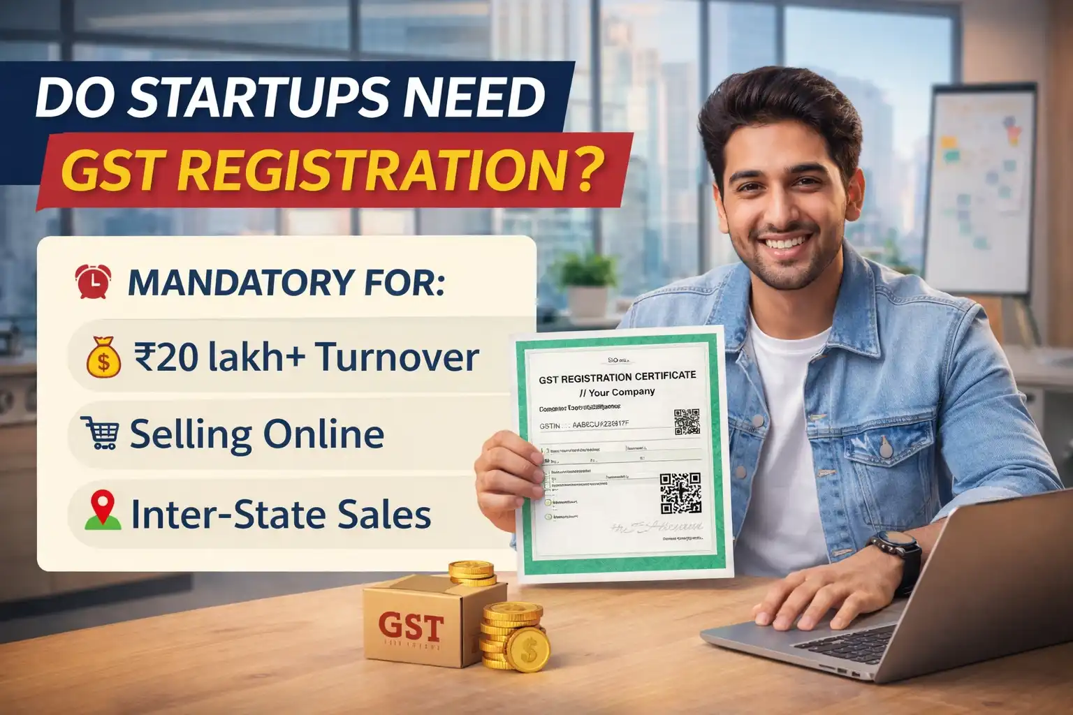 GST registration for startups