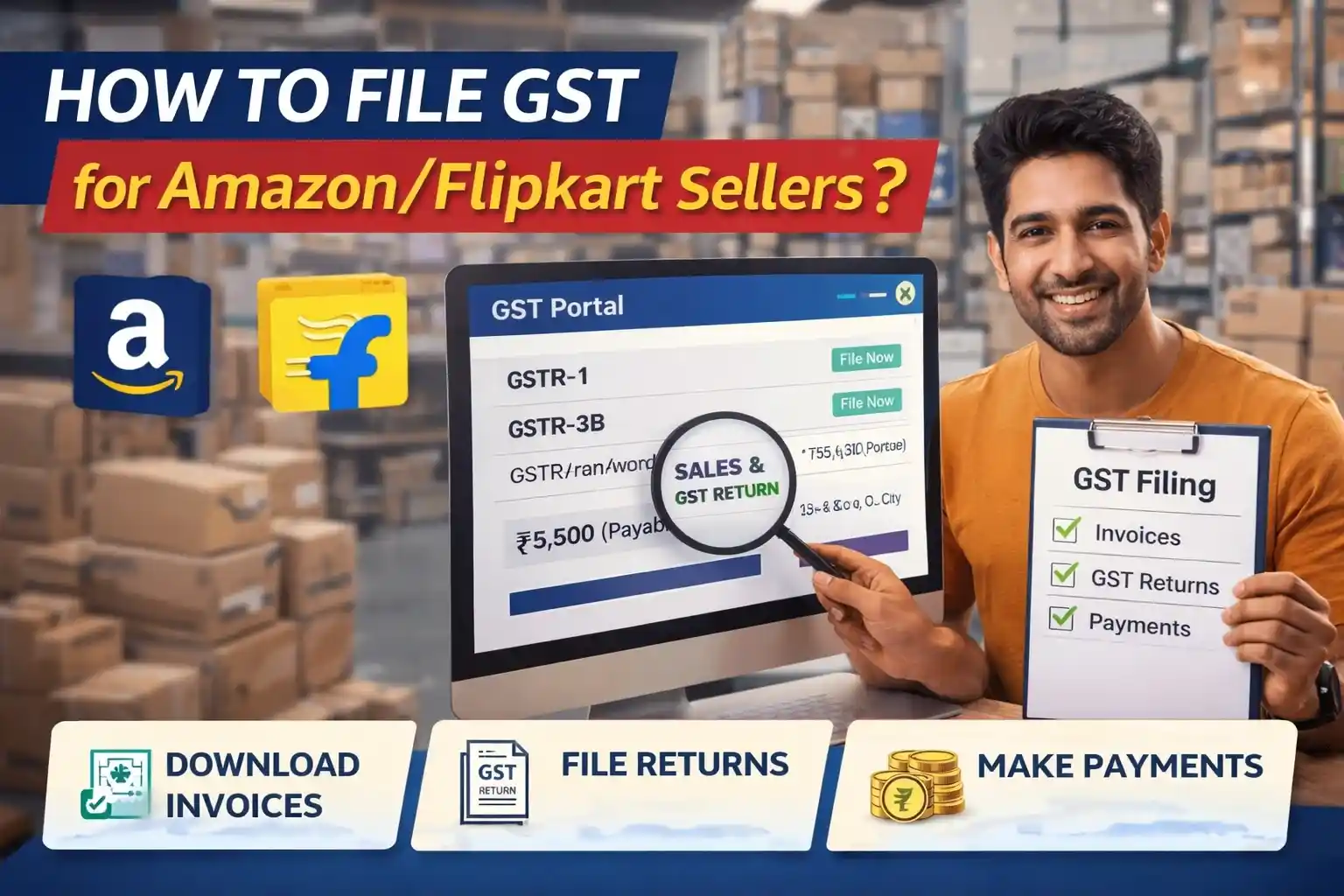 GST filing for ecommerce sellers