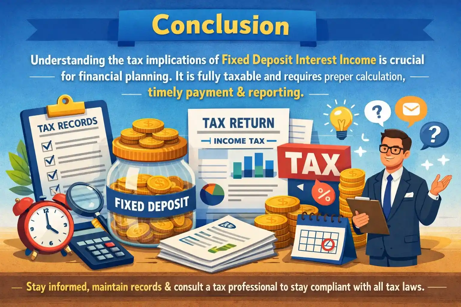 tax on fixed deposit interest