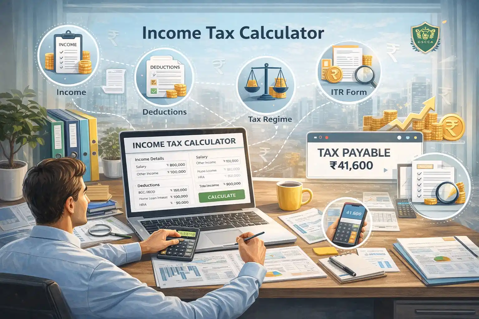 income tax calculator for ITR filing