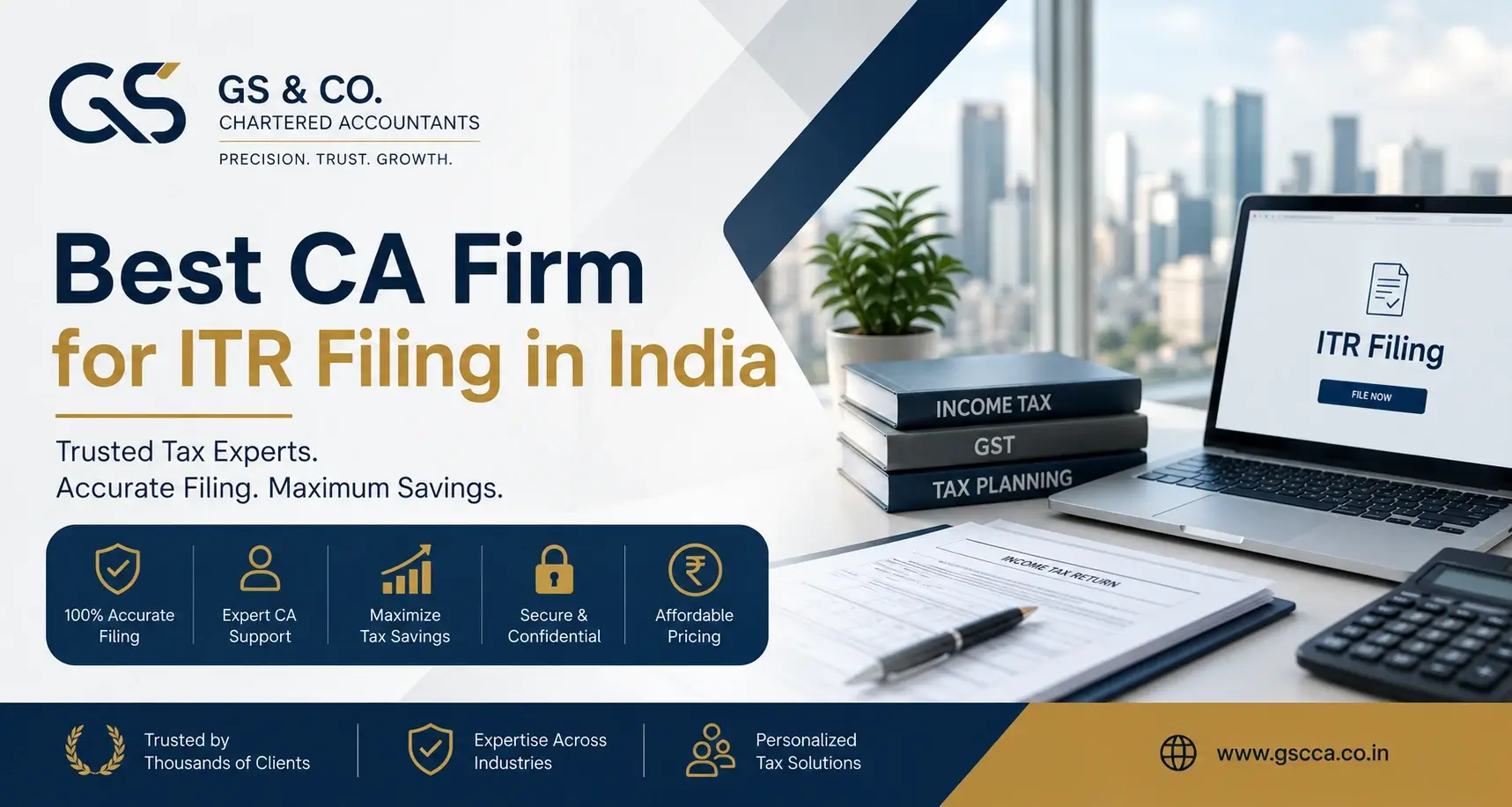 Best CA firm for ITR filing in India