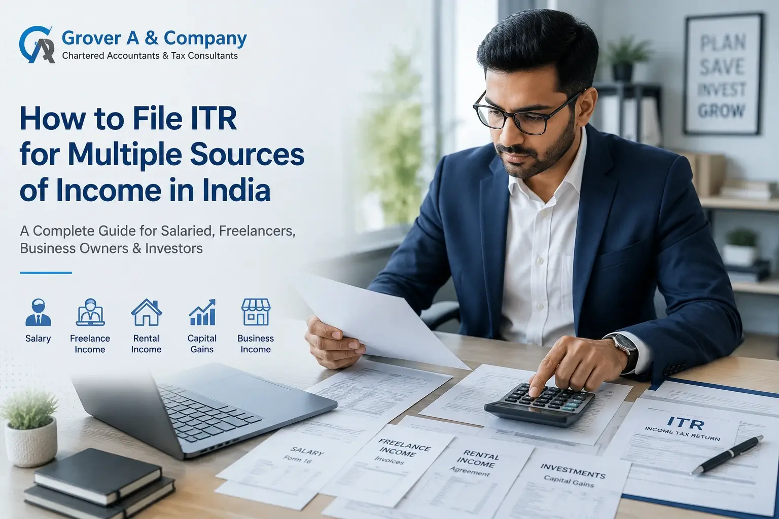 ITR for Multiple Income Sources