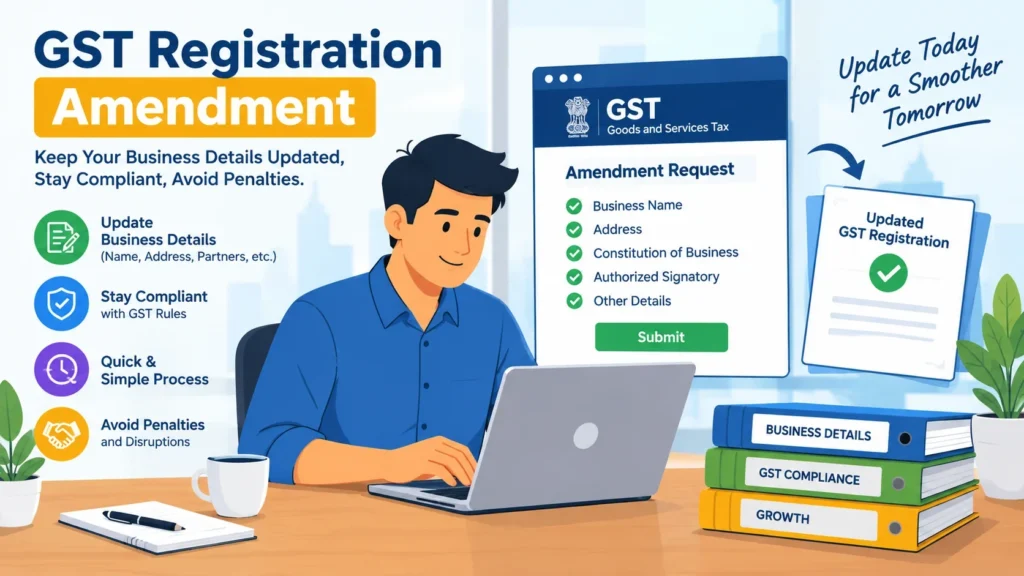 GST Registration Amendment