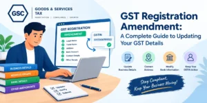 GST Registration Amendment