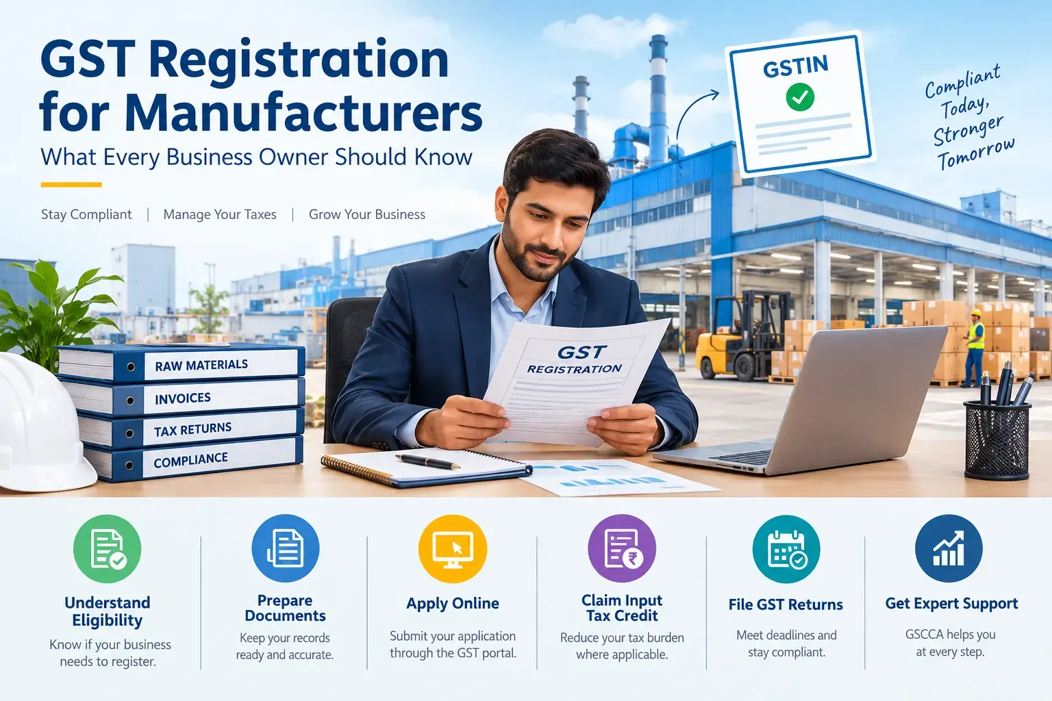 GST Registration for Manufacturers