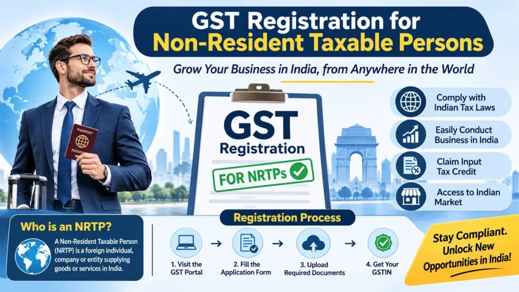 GST Registration for Non-Resident Taxable Persons