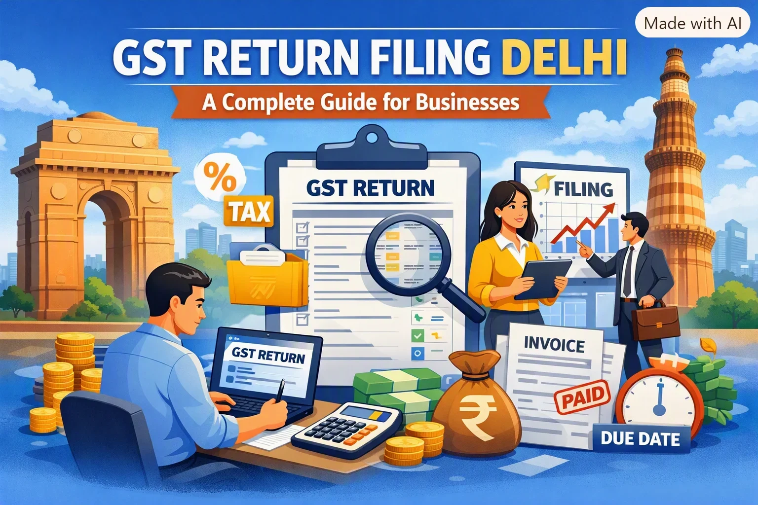 GST Return Filing Delhi